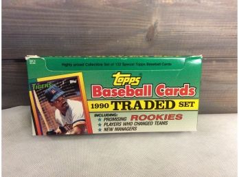 1990 Topps Baseball Traded Set