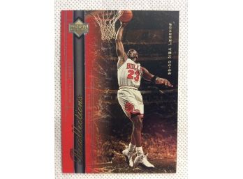 1999-2000 Upper Deck NBA Legends Michael Jordan Recollections Card #R1