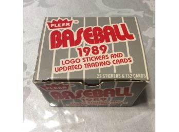 1989 Fleer Baseball Update Set