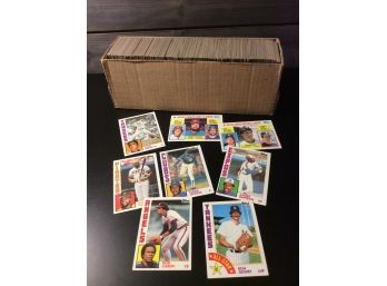 1984 Topps Baseball Card Lot