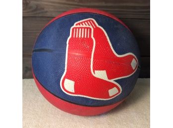 Boston Red Sox Logo Full Size Basketball