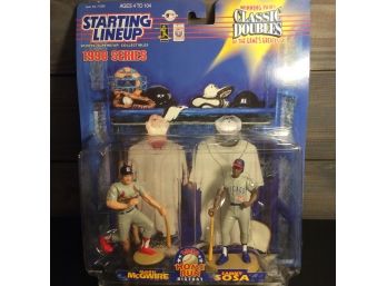 1998 Starting Lineup Mark McGwire & Sammy Sosa