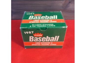 1987 Fleer Baseball Update Factory Sealed Set