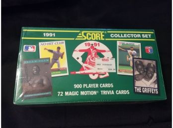 1991 Score Baseball Factory Sealed Set