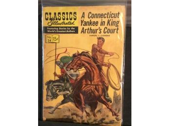 1945 Classics Illustrated A Connecticut Yankee In King Arthur's Court