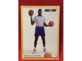 1993 Classic Draft Picks Shaquille O'Neal Basketball Card #104