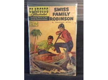 1947 Classics Illustrated Swiss Family Robinson