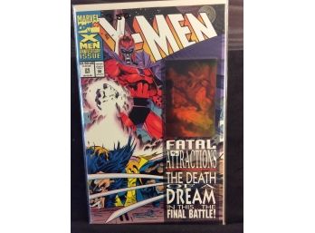 X-men Fatal Attractions Comic Book With Holographic Card