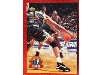 1994 Upper Deck Shaquille O'Neal Tip Offs Card #184