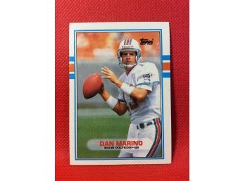 1989 Topps Dan Marino Card