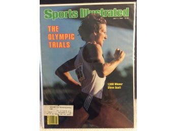 Sports Ullustrated July 7, 1980 Steve Scott Cover