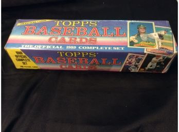 1989 Topps Baseball Complete Factory Sealed Set