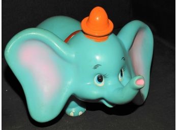 Vintage Walt Disney 9 Inch Dumbo Rubber Toy