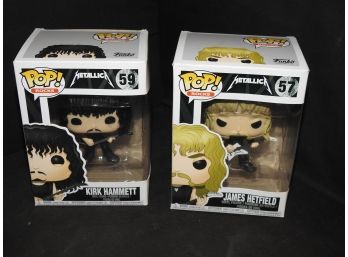 NIB Metallica Funko Pops Figures