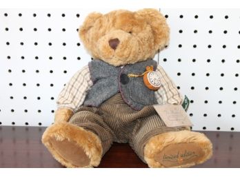 Hand Numbered Limited Edition Sir Bradford Teddy Bear Doll