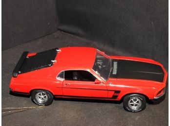 Franklin Mint 1/24th Limited Edition 1969 Boss 302 Mustang Diecast Car