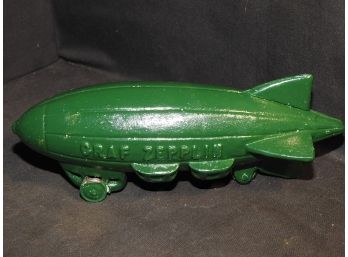 8 Inch Cast Iron Zepplin Blimp