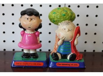 Made In Japan Snoopy Peanuts Character Figure Lot