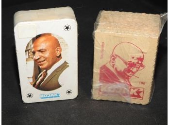 2 Vintage Sets Of Kojak Cards