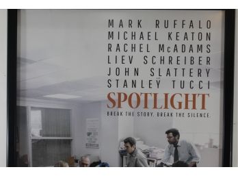 Framed Spotlight Movie Poster