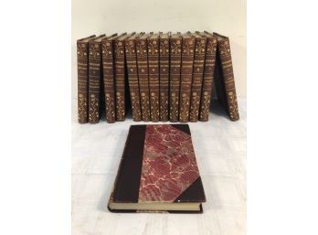 1890 Stoddard Lecture's Set Of 14 Volumes