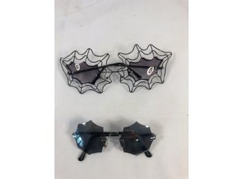 2 Pair Of Glasses (1) Spiderweb