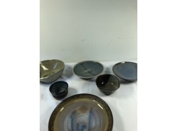 6 Pc Pottery Lot