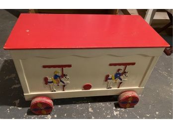 Rolling Toy Box