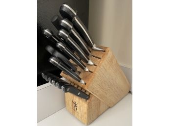 J.A. Henckels Knife Set