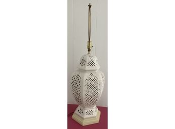 White Ceramic Lamp