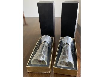 Two William Bounds Salt And Pepper Mills