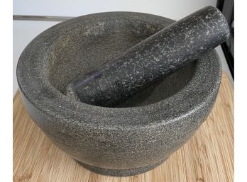 Stone Mortar And Pestle