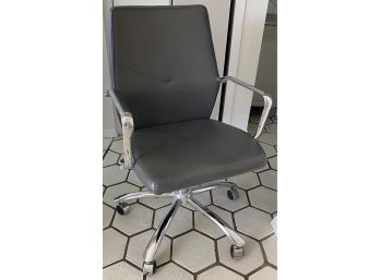 Gray Rolling Office Chair