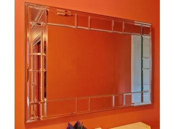 Contemporary Beveled Mirror