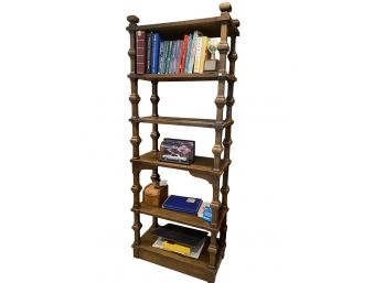 6-Tier Wooden Display Shelf