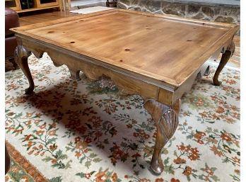 Nice Rustic Knotty Wood Coffee Table