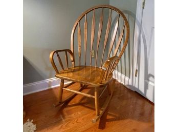 Oversized Windsor Rocking Chair