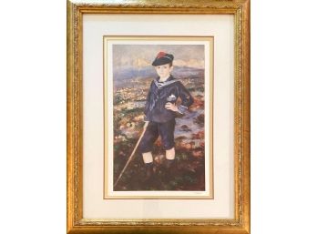 Renoir 'Sailor Boy' Print Limited Edition 57/1000 With COA