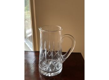 Cut Crystal Pitcher