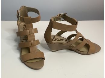 Beige Sam Edelman Grecian Sandals