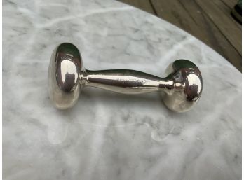 Tiffany & Co Sterling Baby Rattle