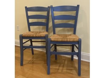 Two Crate & Barrel Chairs