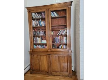 Tall French Provincial Hutch Bookcase