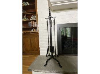 Wrought Iron Fireplace Tools