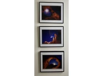 Three Framed Photographs