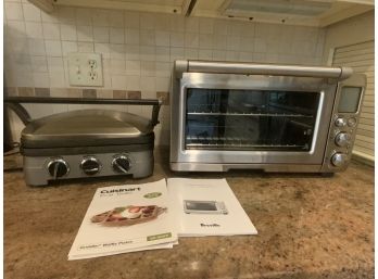 Cuisinart Griddler And Breville Toaster Oven