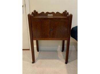 Antique Side Table Cabinet