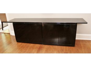 Black Lacquer Buffet Table