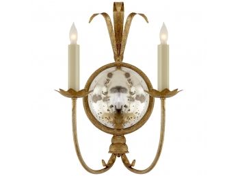 Set Of 2 Gramercy Double Sconce Designed By A.F. Chapman - Purchased For $798