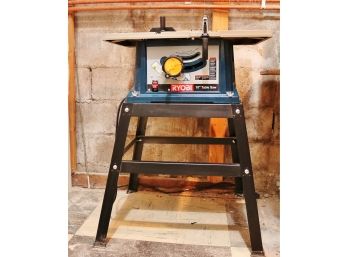 Ryobi 10' Table Saw With Stand - Model #BTS12S